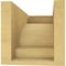 Ekena Millwork 6"W x 12"D x 6"H Wide Mediterranean Rough Cedar Woodgrain TimberThane Corbel, Primed Tan CORUR06X12X06MEDRCPR - alternate 5